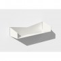 Etagère murale blanche 50 cm largeur - 15 cm profondeur