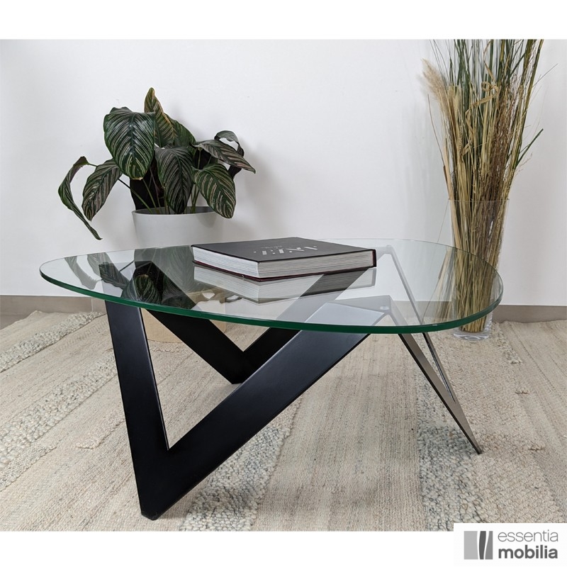 Paris Prix Table Basse Design Goutte 90cm Noir