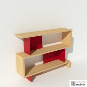 Meuble TV chêne massif et métal sur mesure Swing ❤️