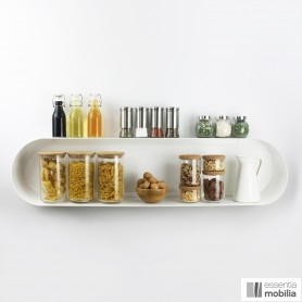 Etagère murale arrondie de cuisine - Capsule