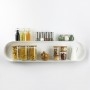 étagère murale arrondie en métal pour cuisine - Capsule