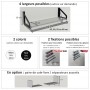 Caractéristiques de l'étagère murale design en plexiglas - Gamma
