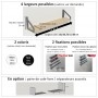 Caractéristiques de l'étagère murale en bois sur mesure - Proust