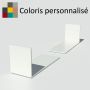 Paire de cales-livres avec coloris personnalisé (assorti étagères)