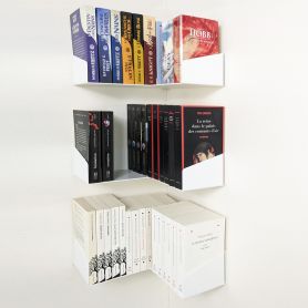 Etagère murale d'angle pour livres - Corner