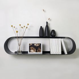 Etagère murale arrondie design en métal - Capsule