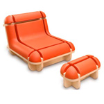 Fauteuil Quand Jim se relaxe by Matali Crasset