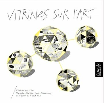 Vitrines-sur-l'art-Galeries Lafayette-Paris Marseille Nantes Strasbourg