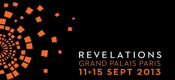 Salon Révélations - Grand Palais Paris - 11 au 15 septembre 2013