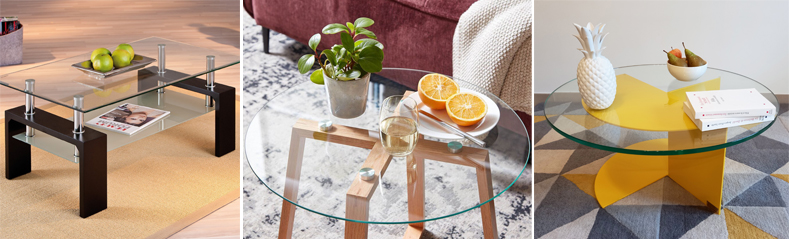 Idées pour décorer une table basse en verre