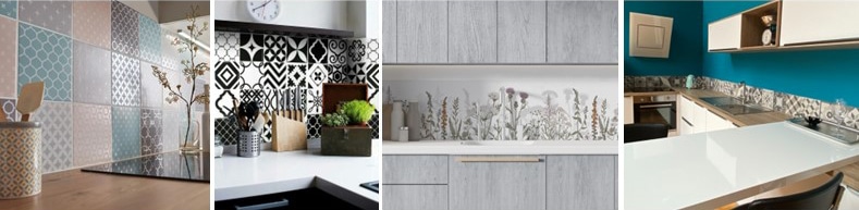 Idées de décoration de mur de cuisine : crédences