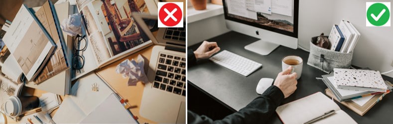 Principes de rangement pour bien organiser son bureau