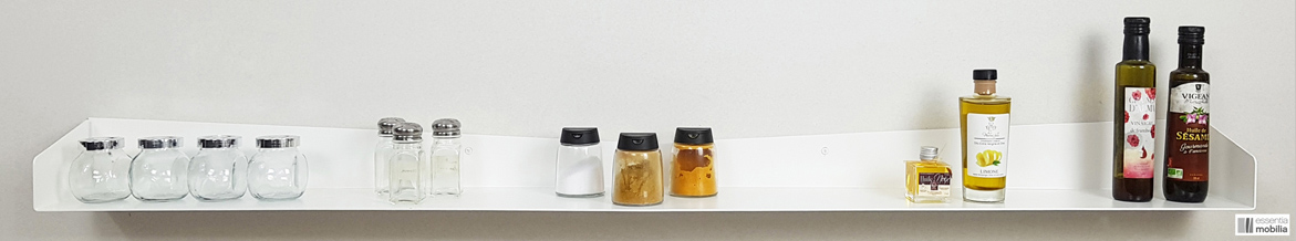 Grande étagère murale design pour cuisine Delta+