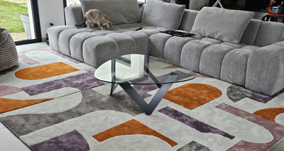 Table basse Etincelle noire
