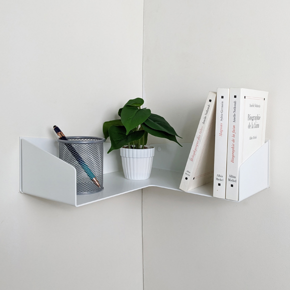 Etagère murale d'angle pour le bureau - Corner