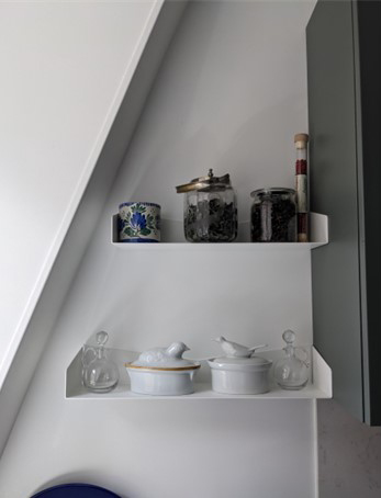 Etageres murales de cuisine niche murale plusieurs largeurs