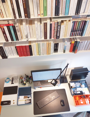 Etagères murales pour livre dans le bureau - Delta+