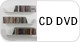 Etagère Delta+ avec des CD et DVD