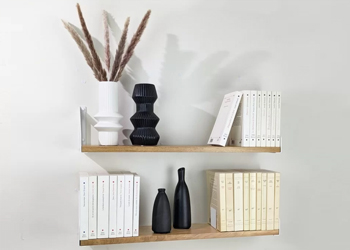 Etagère murale Proust bois massif pour les objets déco 1