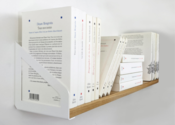 Etagère murale Proust bois massif pour les livres 2