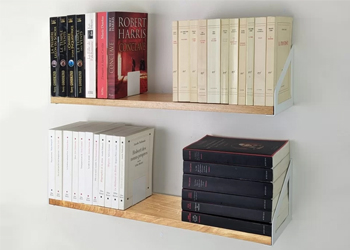 Etagère murale Proust bois massif pour les livres 3