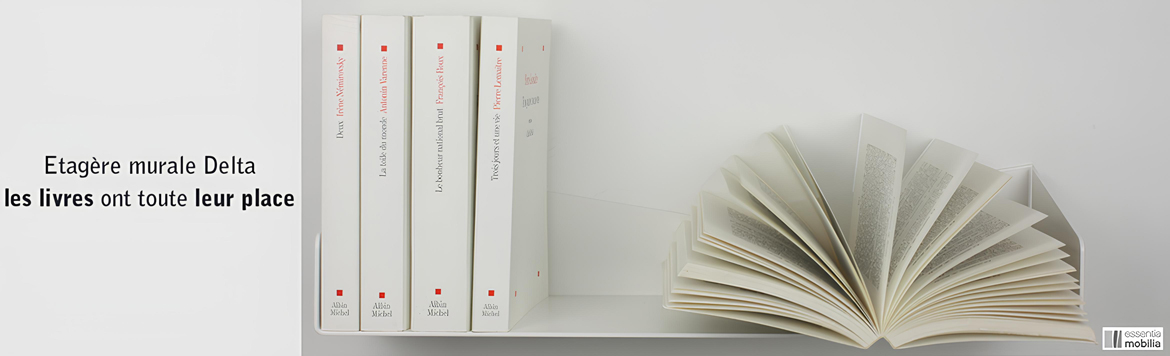 Etagère Delta : les livres ont toute leur place